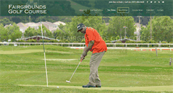 Desktop Screenshot of fairgroundsgolfcourse.com